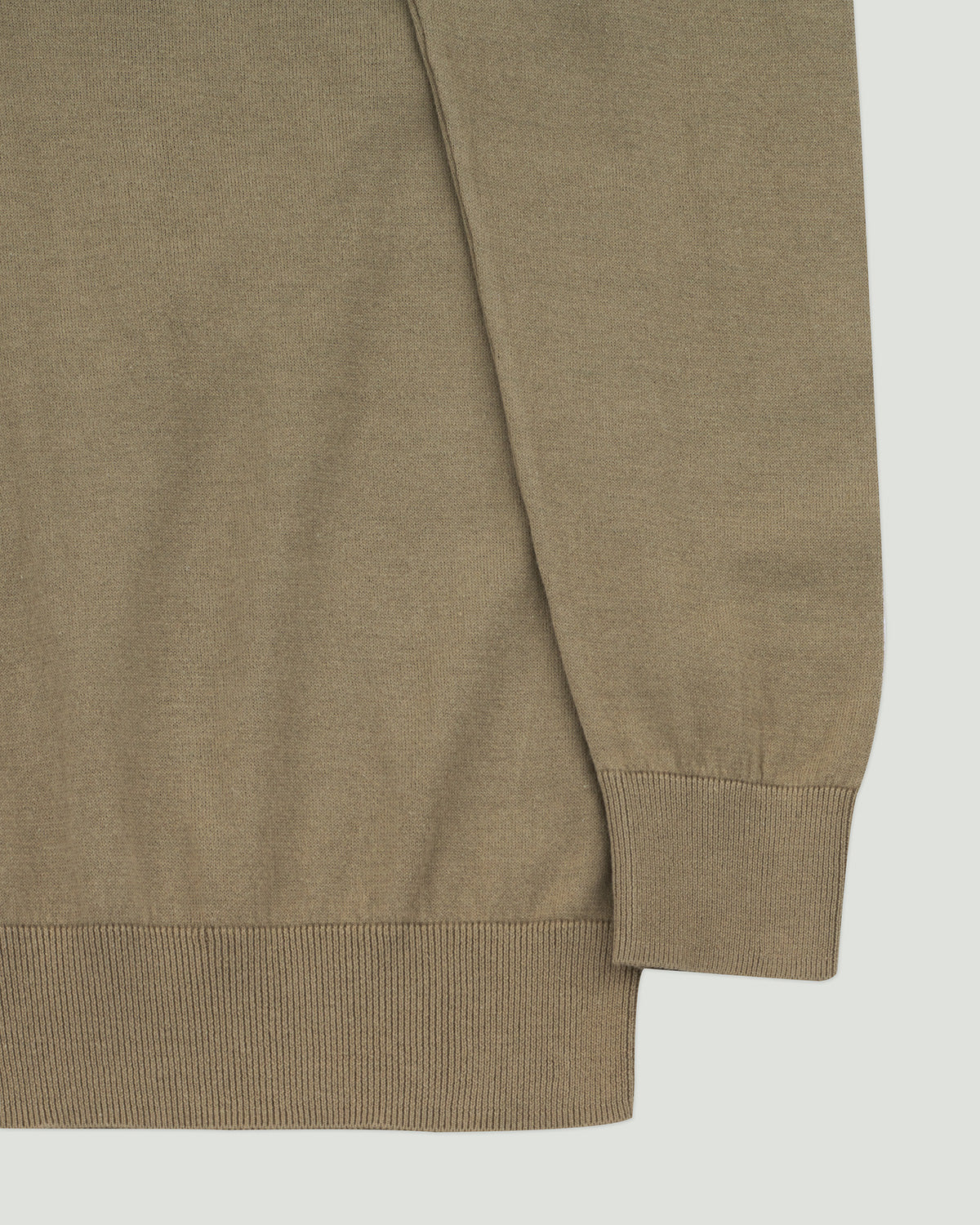Officiel Beau for CHEZ Diplomate Open-Collar Knitted Polo Shirt in Taupe