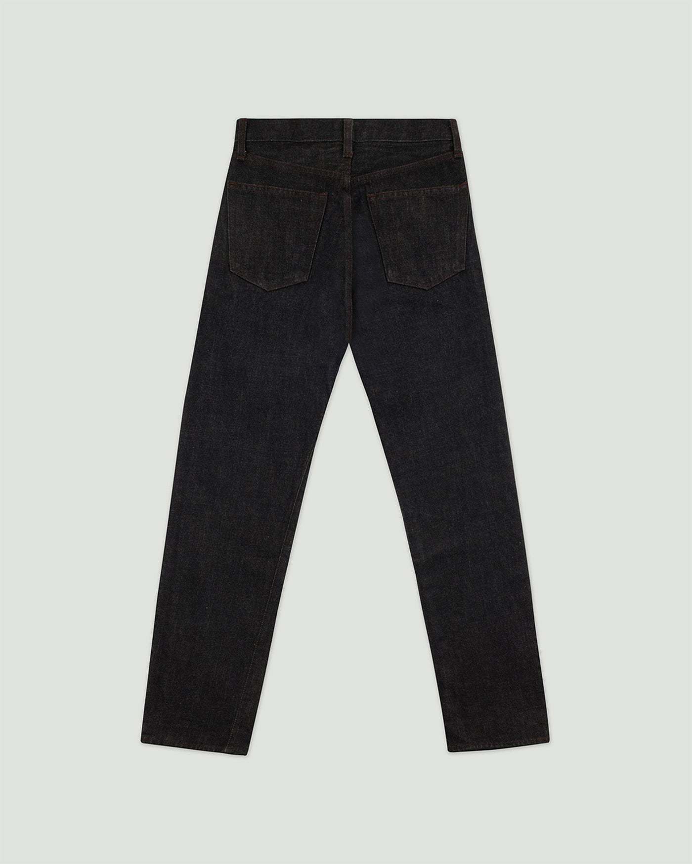Diplomate & Triplestitchediary Plain Black Selvedge Jeans
