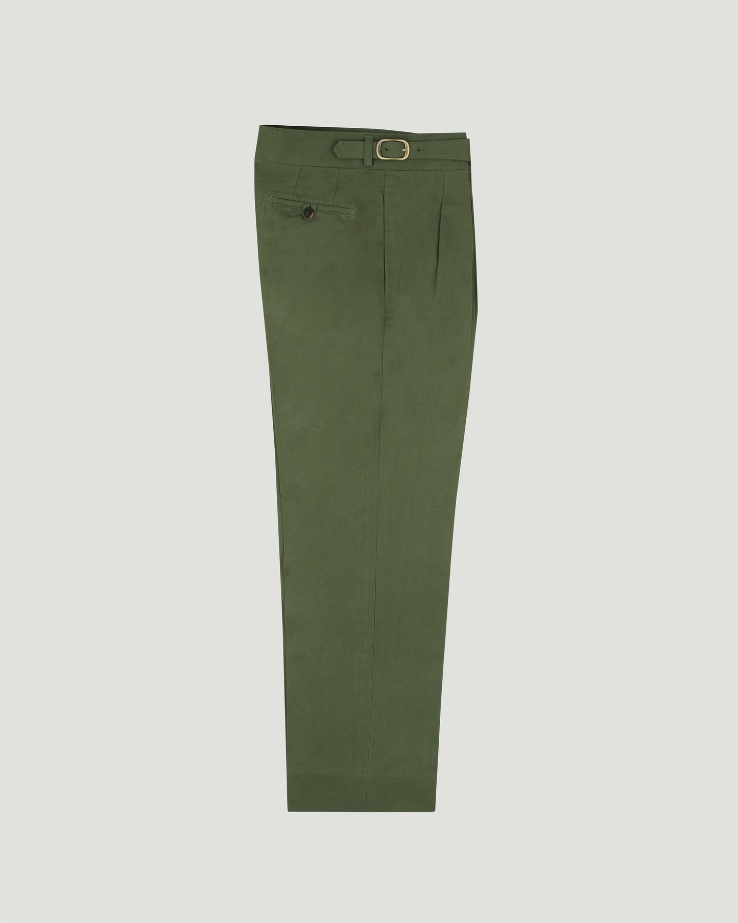 DIPLOMATE Gurkha Olive-Green Trousers