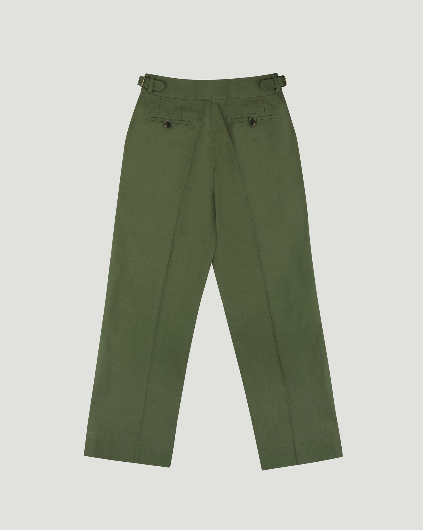 DIPLOMATE Gurkha Olive-Green Trousers