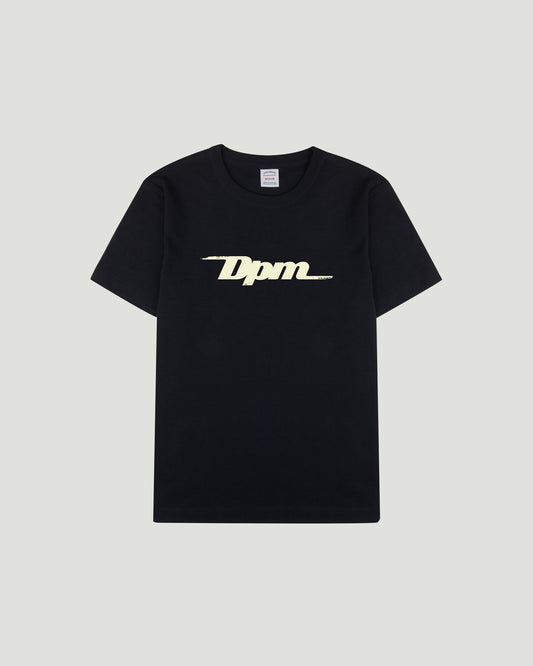 Black DPM Souvenir Tee in Ivory