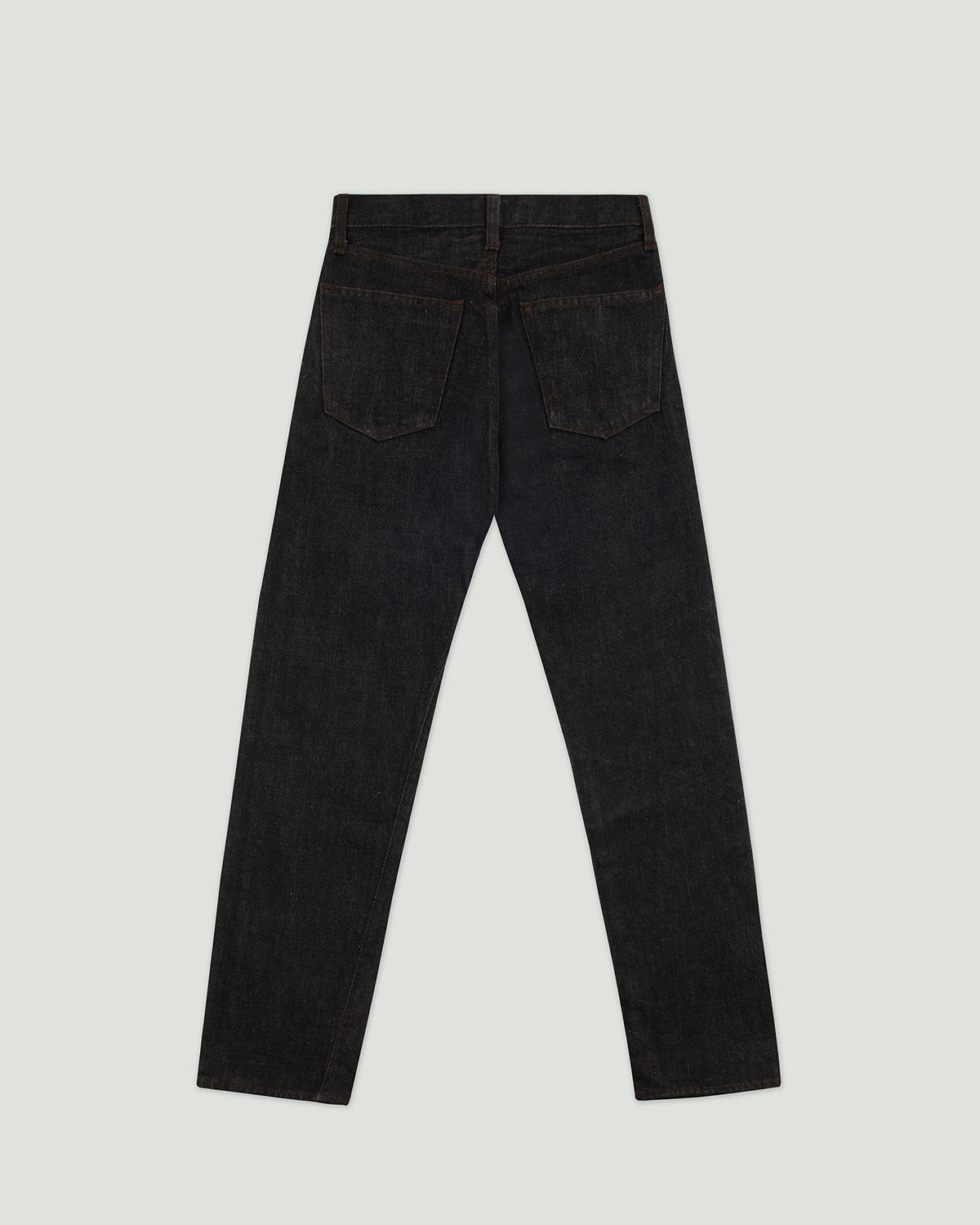 Diplomate & Triplestitchediary Plain Black Selvedge Jeans