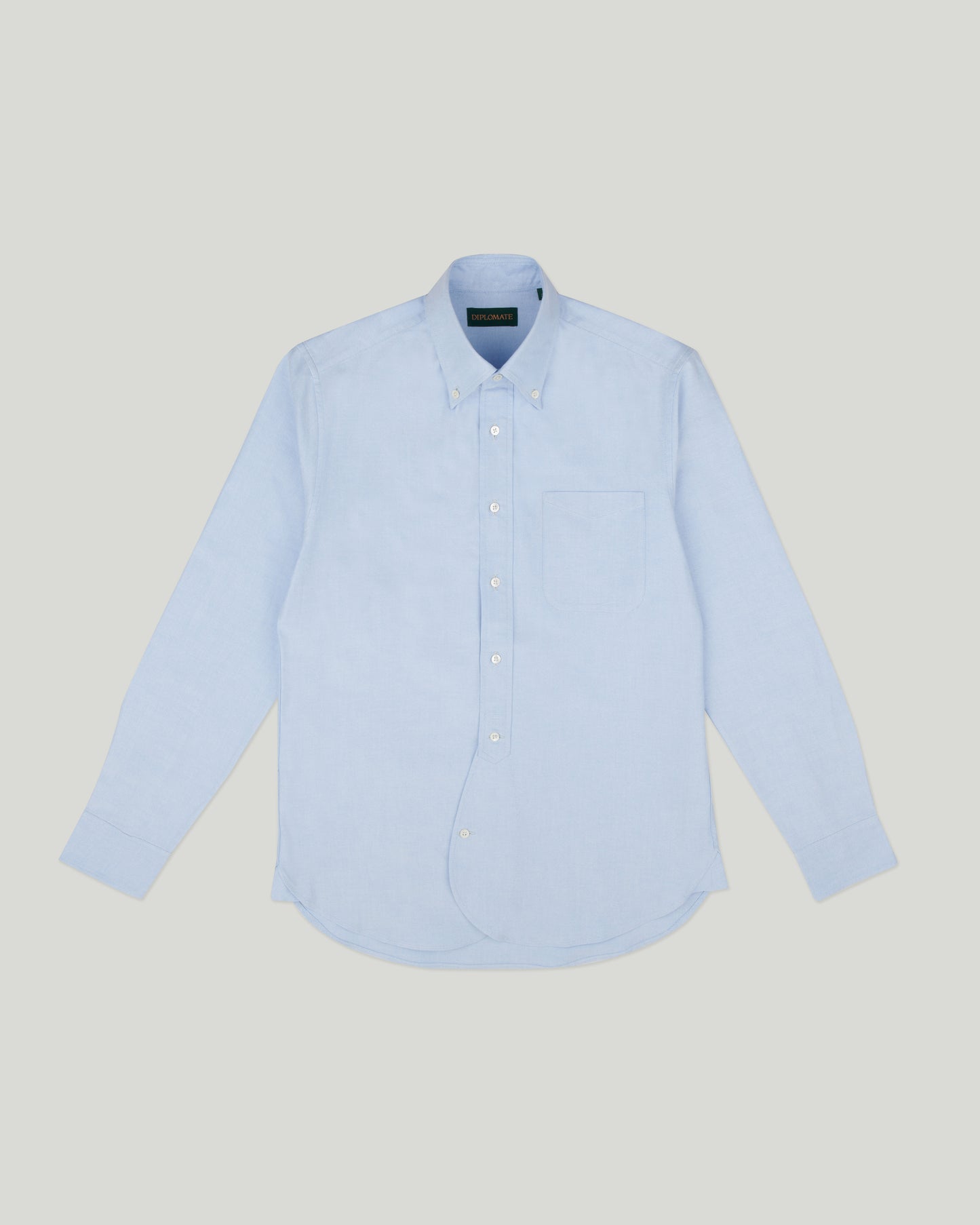 Diplomate Blue Oxford Button-Down Shirt