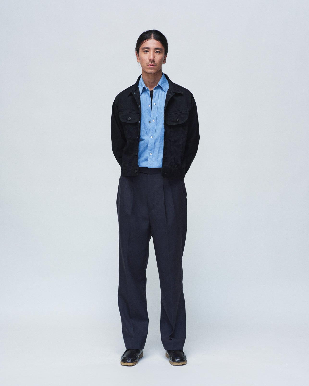 Super Black Selvedge Denim Rider Jacket