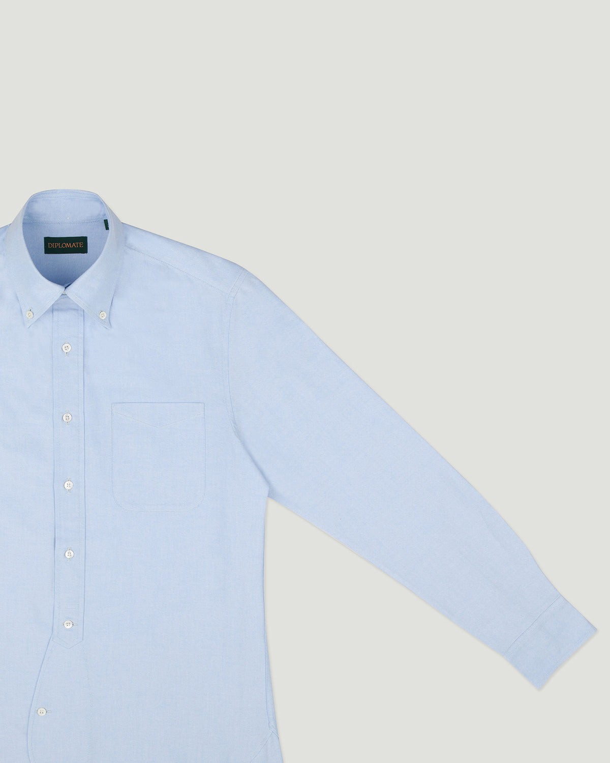 Diplomate Blue Oxford Button-Down Shirt