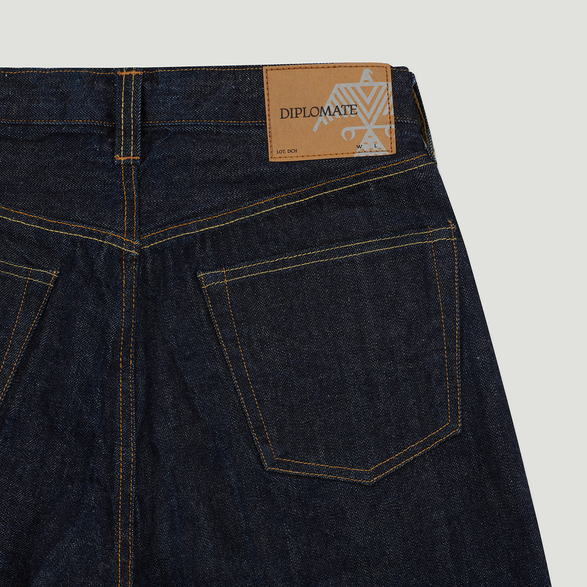 DCH01 14oz Denim Plain Indigo