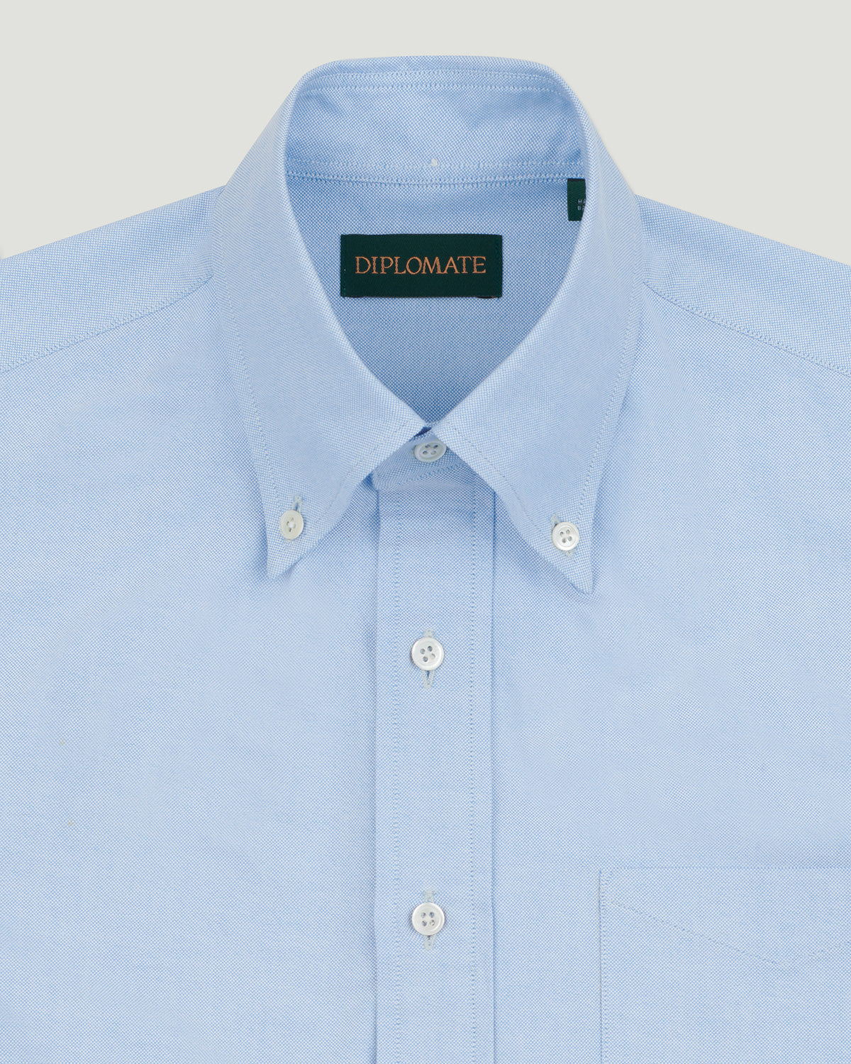 Diplomate Blue Oxford Button-Down Shirt