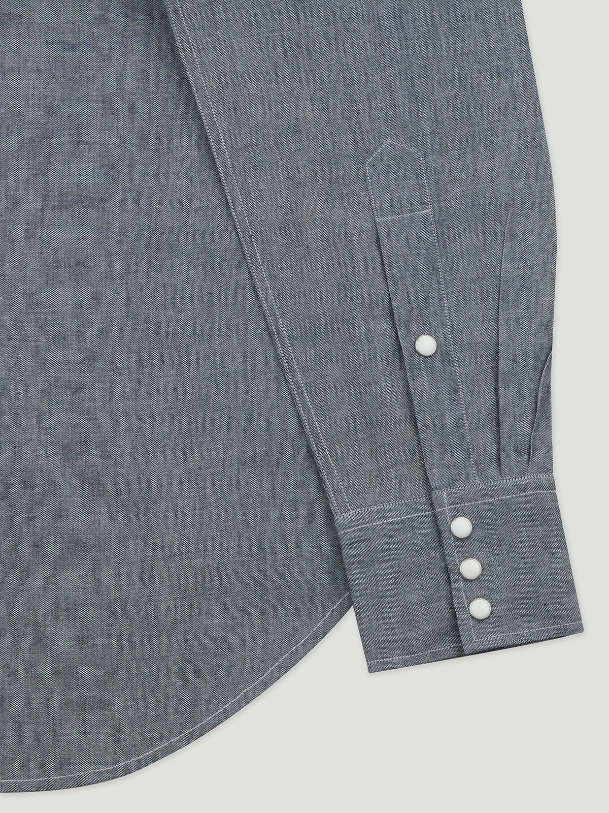 DIPLOMATE Chambray Westerner shirt