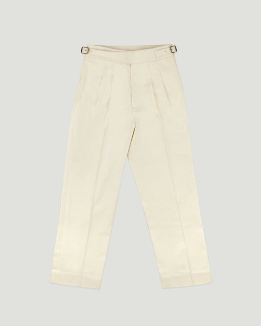 DIPLOMATE Gurkha Cream Trousers