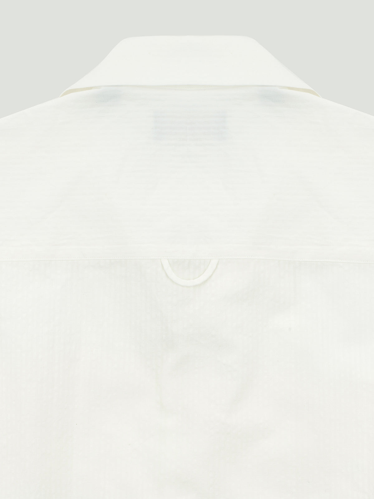 Diplomate White Cuban Camp-Collar Shirt