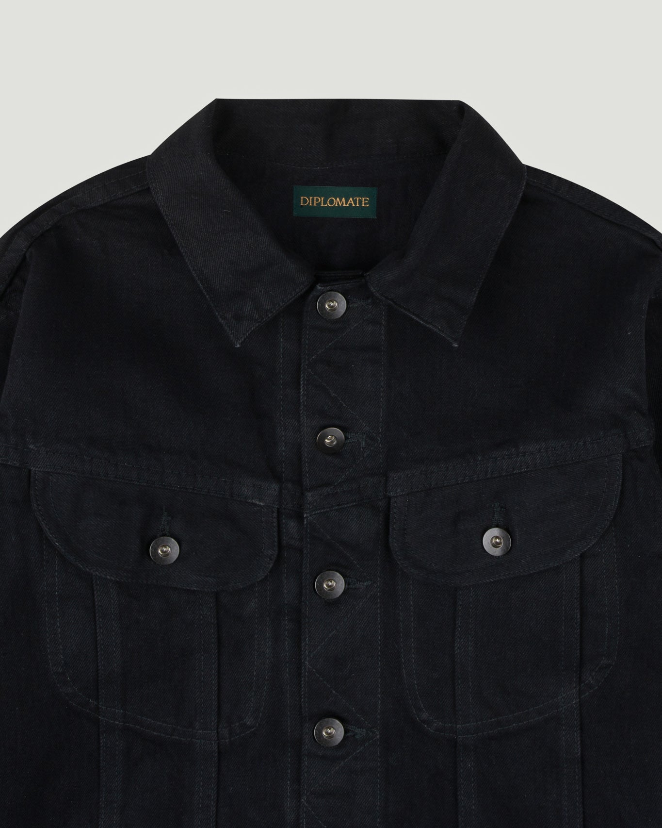 Super Black Selvedge Denim Rider Jacket