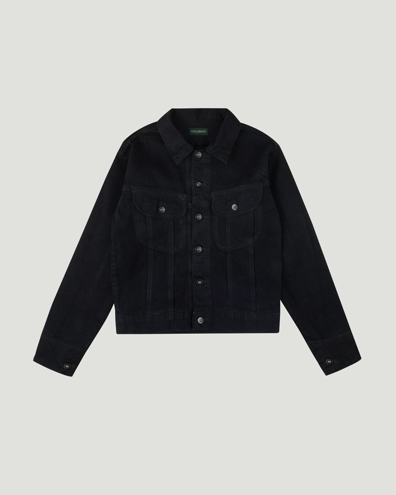 Super Black Selvedge Denim Rider Jacket