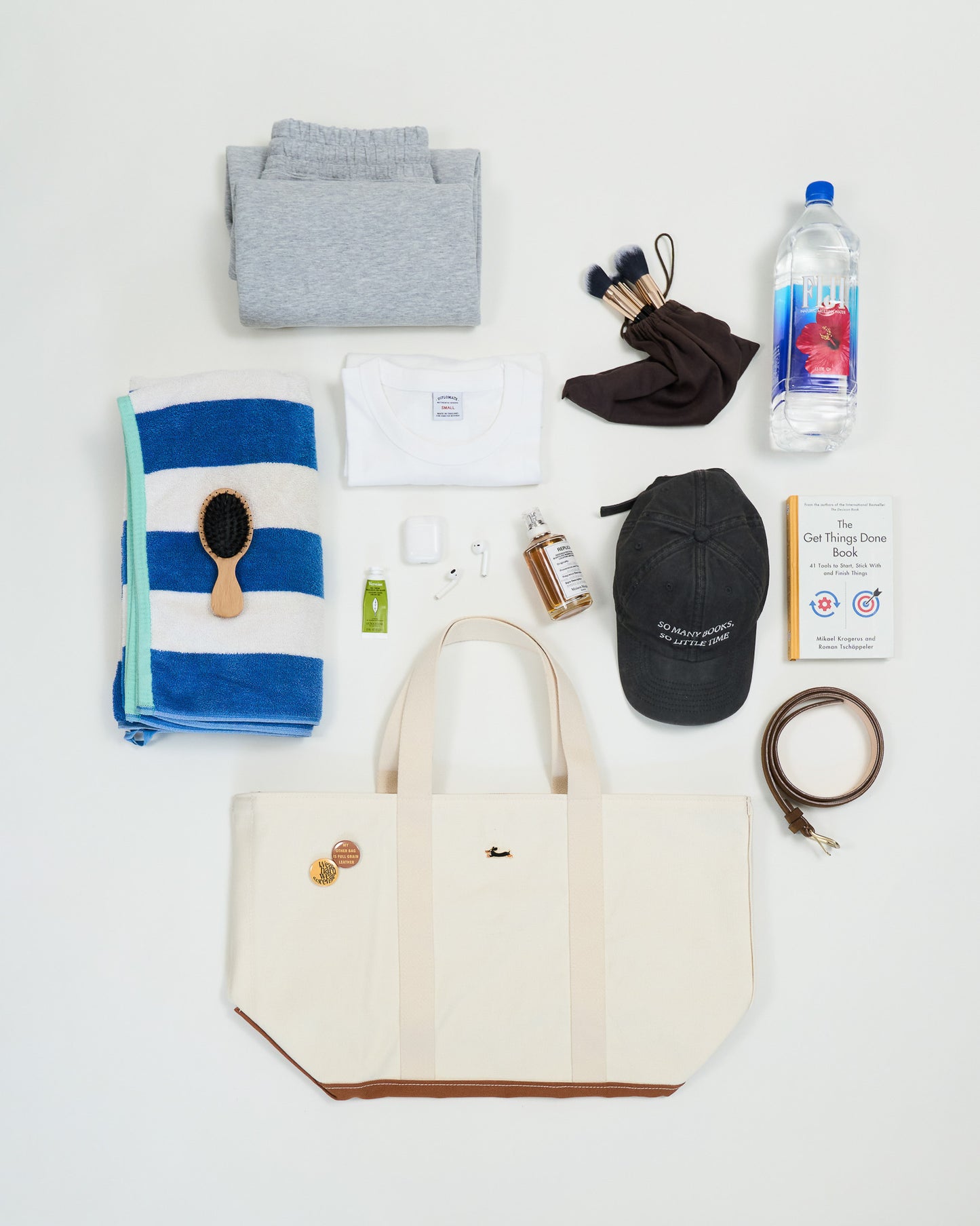 Diplomate Tote Bag Ivory