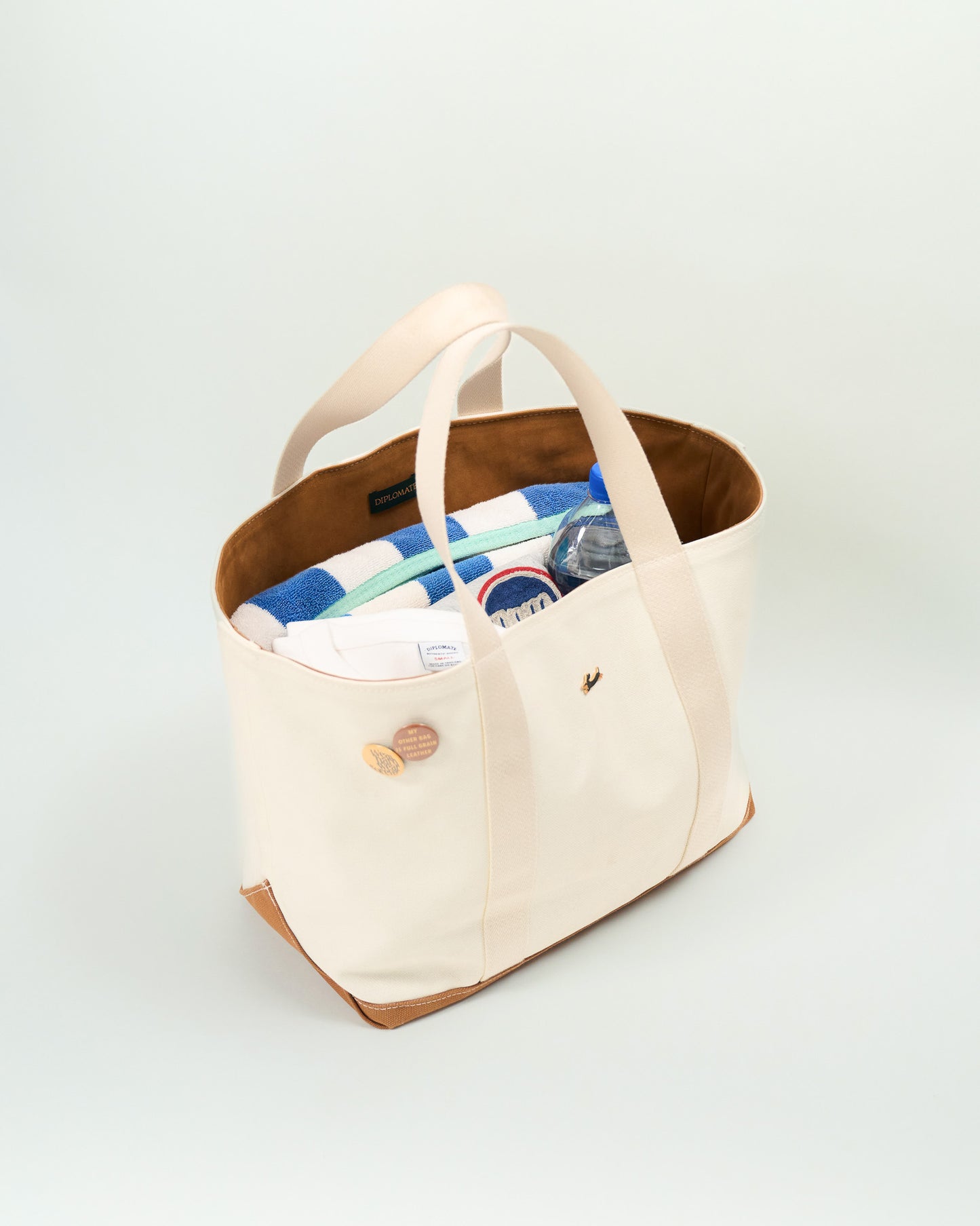 Diplomate Tote Bag Ivory