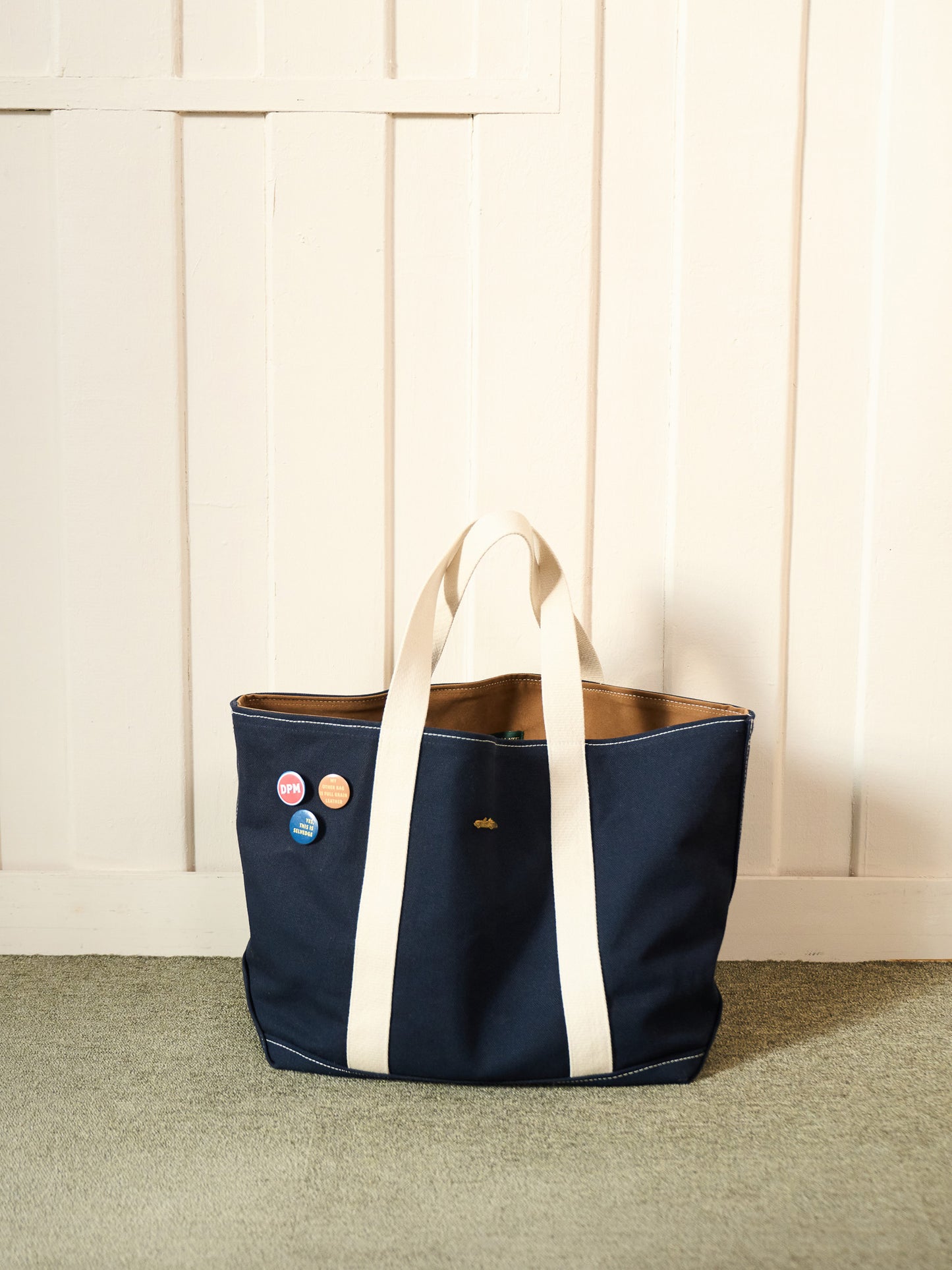 Diplomate Tote Bag Navy Blue