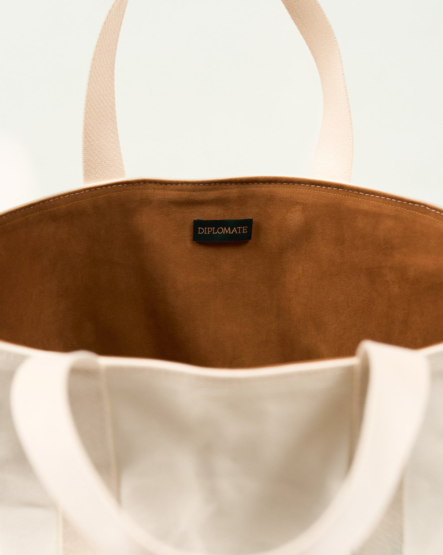 Diplomate Tote Bag Ivory
