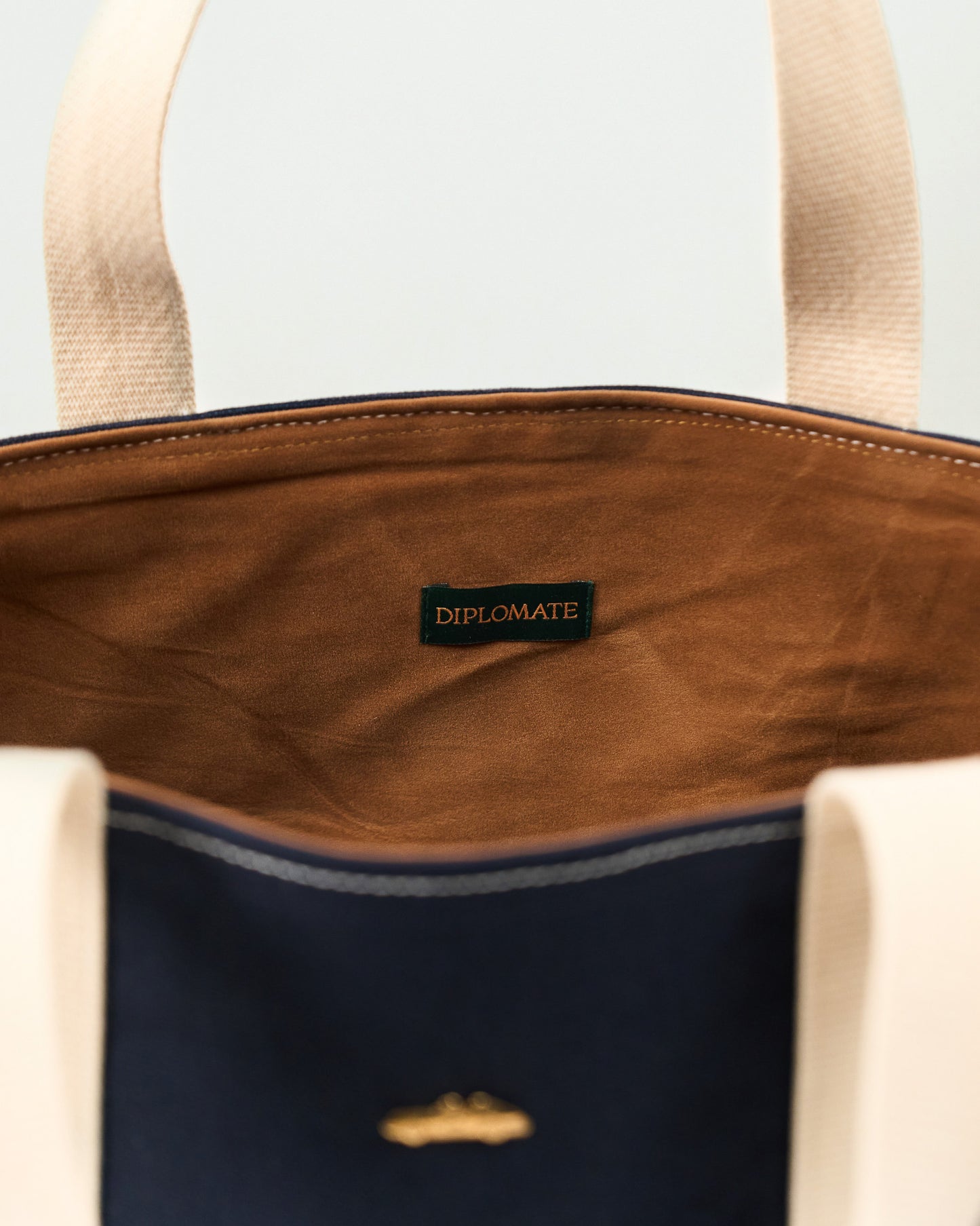 Diplomate Tote Bag Navy Blue